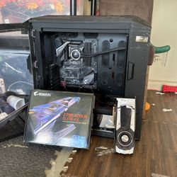 Full Gaming Computer No Hardrive Or Ssd No Power Supply