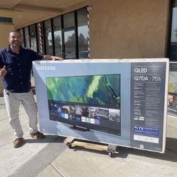 75 “ Samsung Smart 4K QLED HDR 120HZ TV