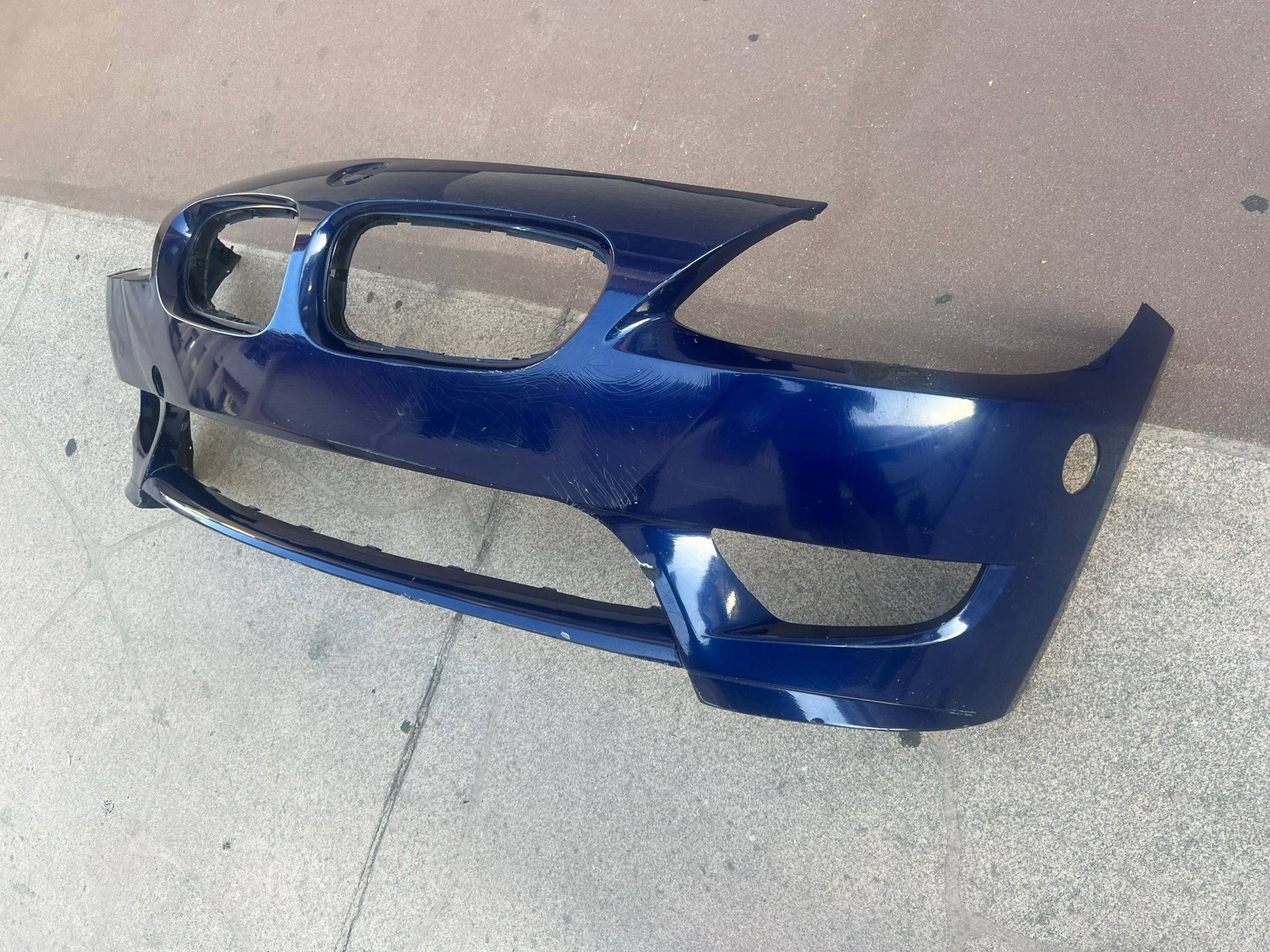 RARE BMW Z4M E85/E86 Front Bumper 2006-2008, Real OEM Blue S54 Z4 M Sport Aero Bodykit 