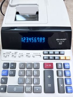 Sharp EL-1197PIII commercial printing calculator $25