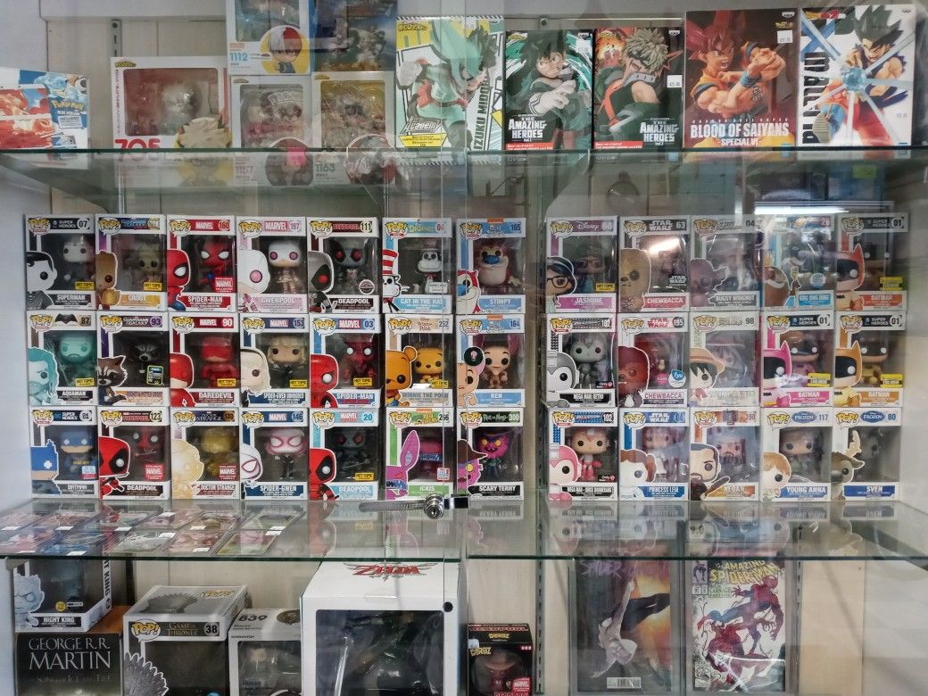 Funko Pop Figures And Collectibles For Sale.