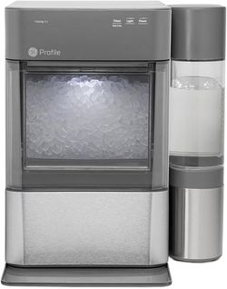 GE Profile Opal 2.0 XL with 1 Gallon Tank, Chewable Crunchable Countertop Nugget Ice Maker, Scoop included, 38 lbs in 24 hours, Pellet Ice Machine wit