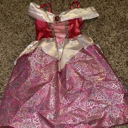 Aurora Disney Princess Dress (size 4-6x)