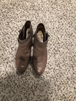 Very good condition Brand half boots. It is coach brand. Very clean and barely worn.