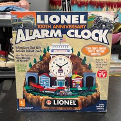 Lionel 100th Anniversary Alarm Clock