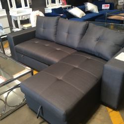 Sofa Sectional With Bed And storage … Brand NEW !!!!$850 Free Local Delivery