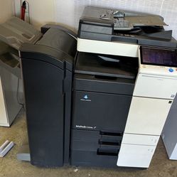 Konica Minolta C224e Color Copy/print/scan/fax Low Meter