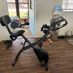 Electric Free Standing Exercise Bike