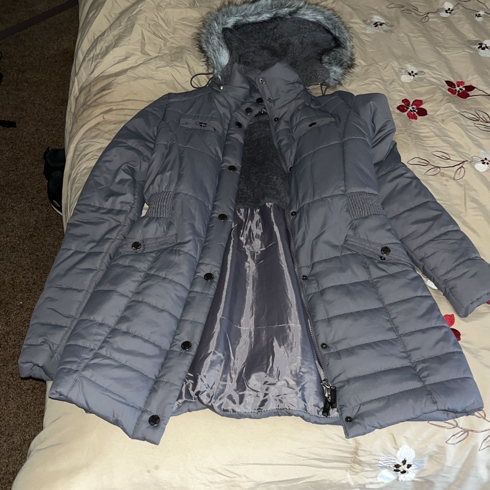 Grey Fir Hoodie Jacket 