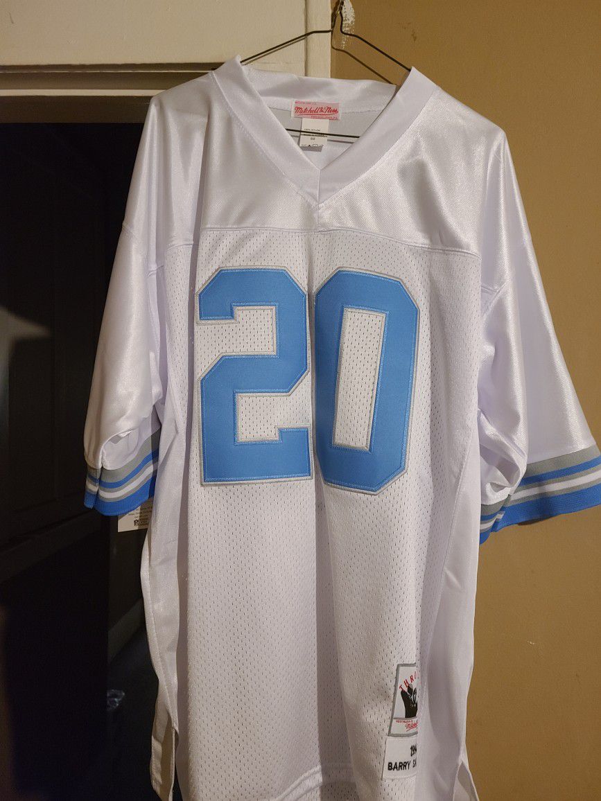 Barry Sanders Mitchell&Ness Throwback Jersey 