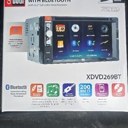 DVD MULTIMEDIA RECEIVER  WHIT BLUETOOTH 