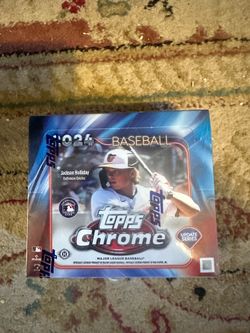 2024 mlb topps chrome updates jumbo box sealed