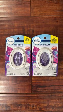 Febreze BATHROOM Air Freshener: Gain Moonlight Breeze Scent 7.5 ml Each (2 For $5)