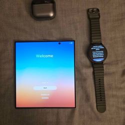 Samsung Z Fold 7 Silver Shadow 512gb Bundle 