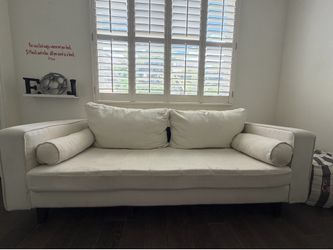 White couch