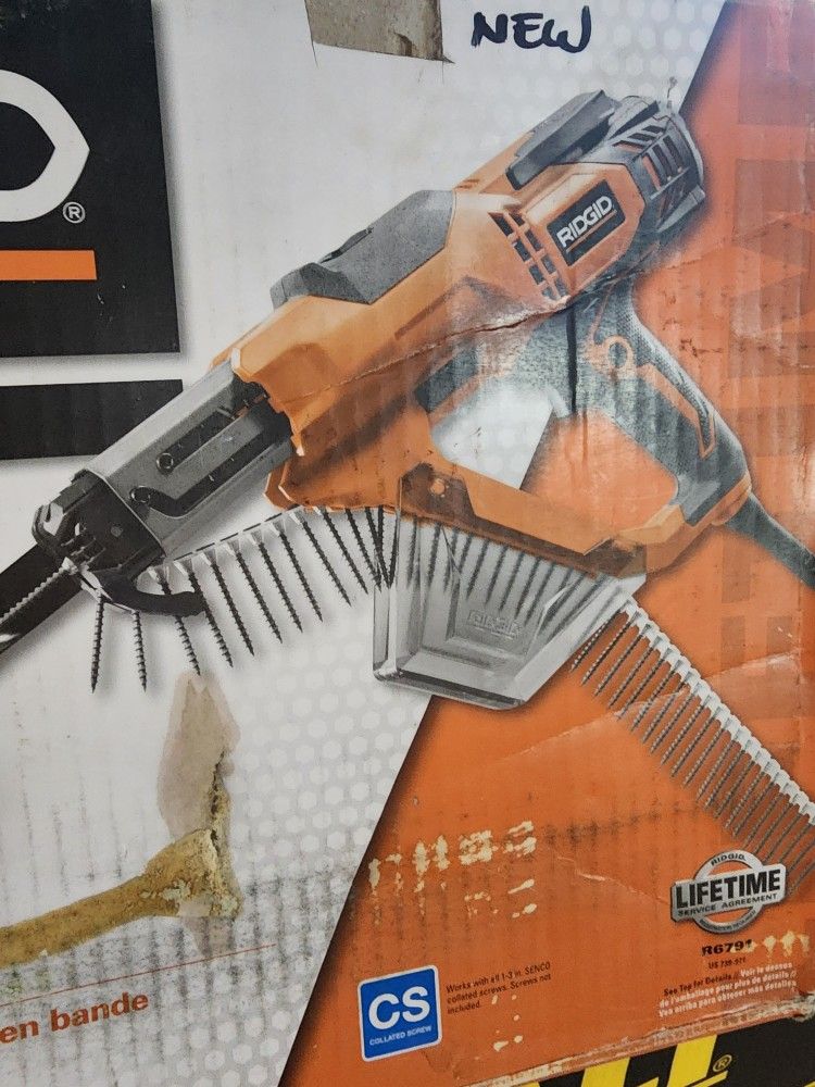 RIDGID
$169.00
3 in. Drywall and Deck
Collated Screwdriver