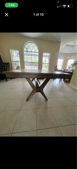 Neutral dining table