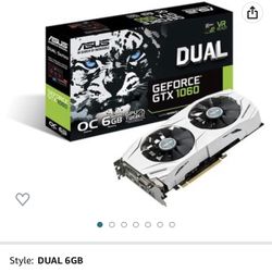 Asus 1060 Gpu Great Starter Gpu 