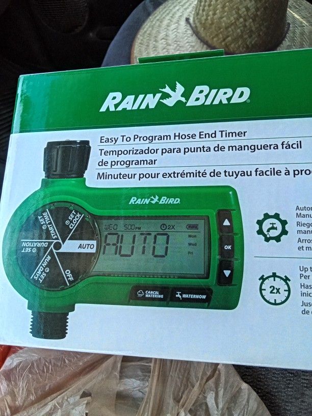 Rain Bird Reloj Para Mangera $30