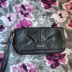 Coach Black Clutch