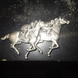 Antique Sterling Sliver Horse Pin 