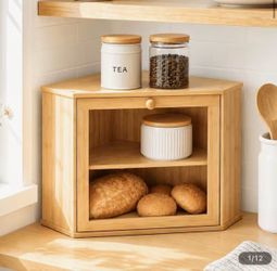 brand new Bamboo Bread Box