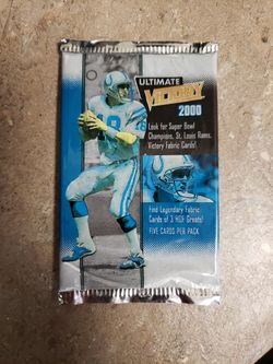 2000 Upper Deck Ultimate Victory Football Pack