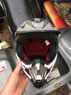 Dirt bike helmet