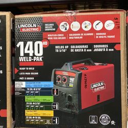 Lincoln Electric 140 Hd Weld Pak Ready To Weld