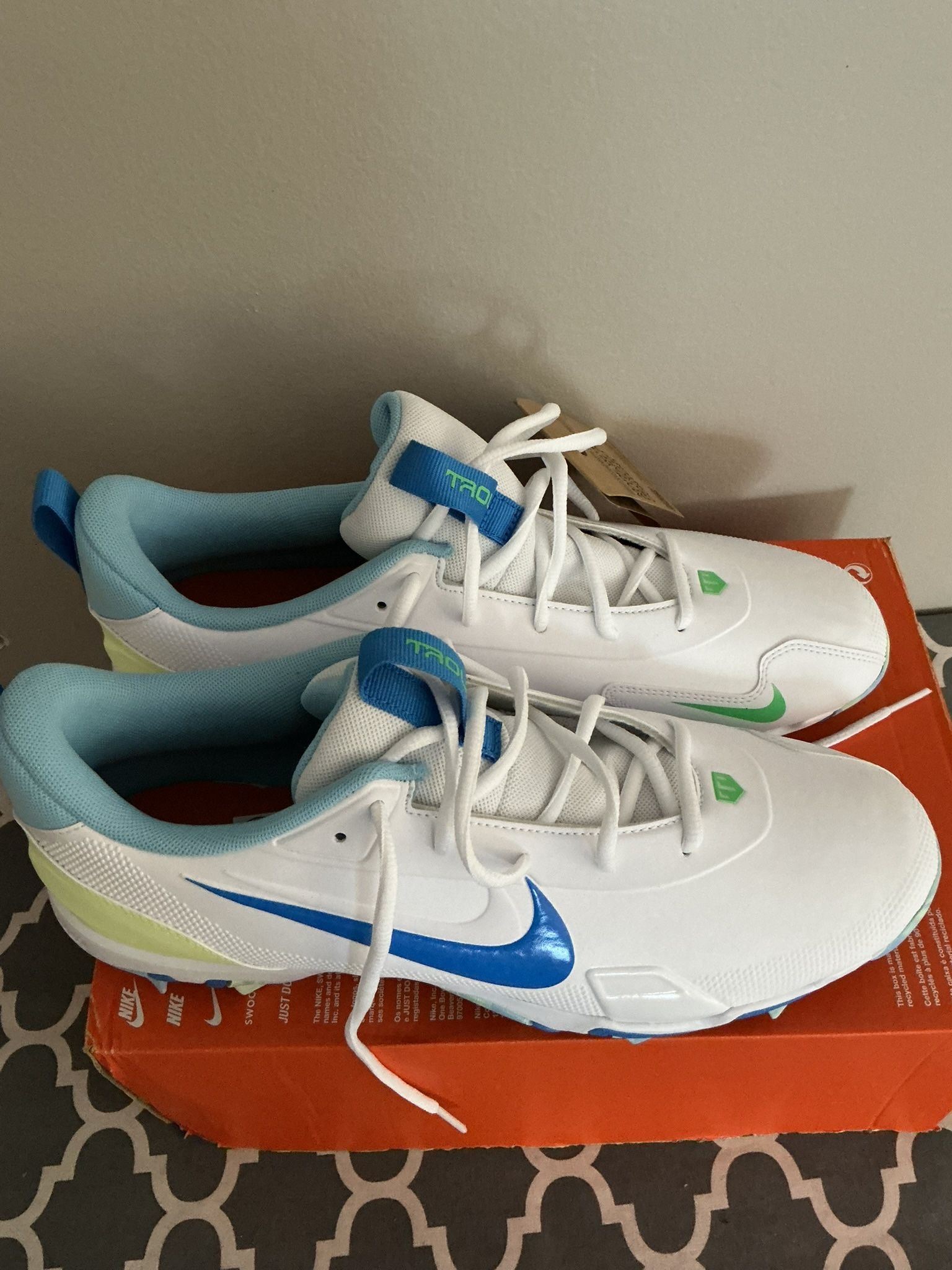 Brand New Men’s Nike Cleats Size 11. Never Worn In Box Without Top