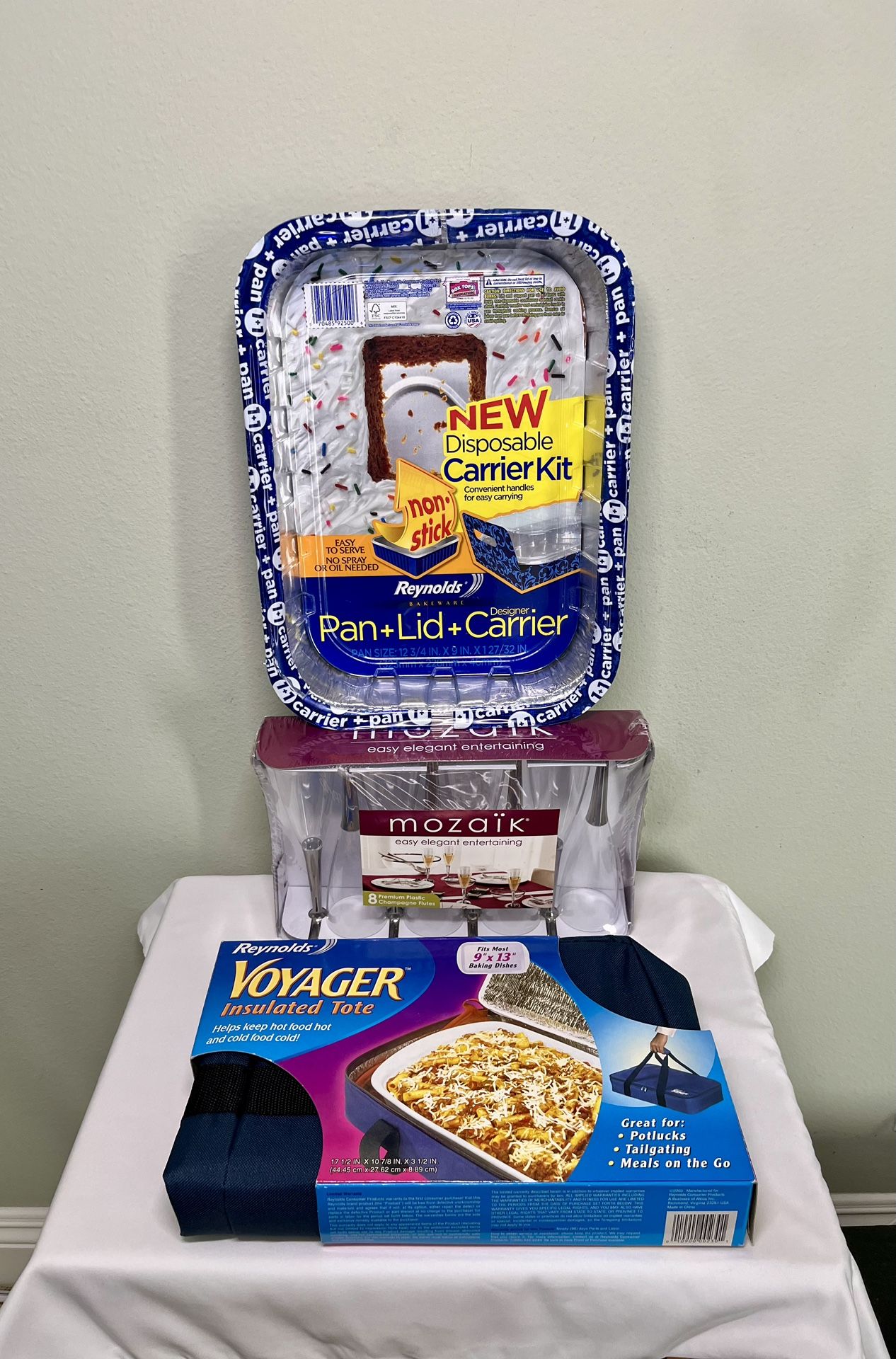 New! On The Go Serveware