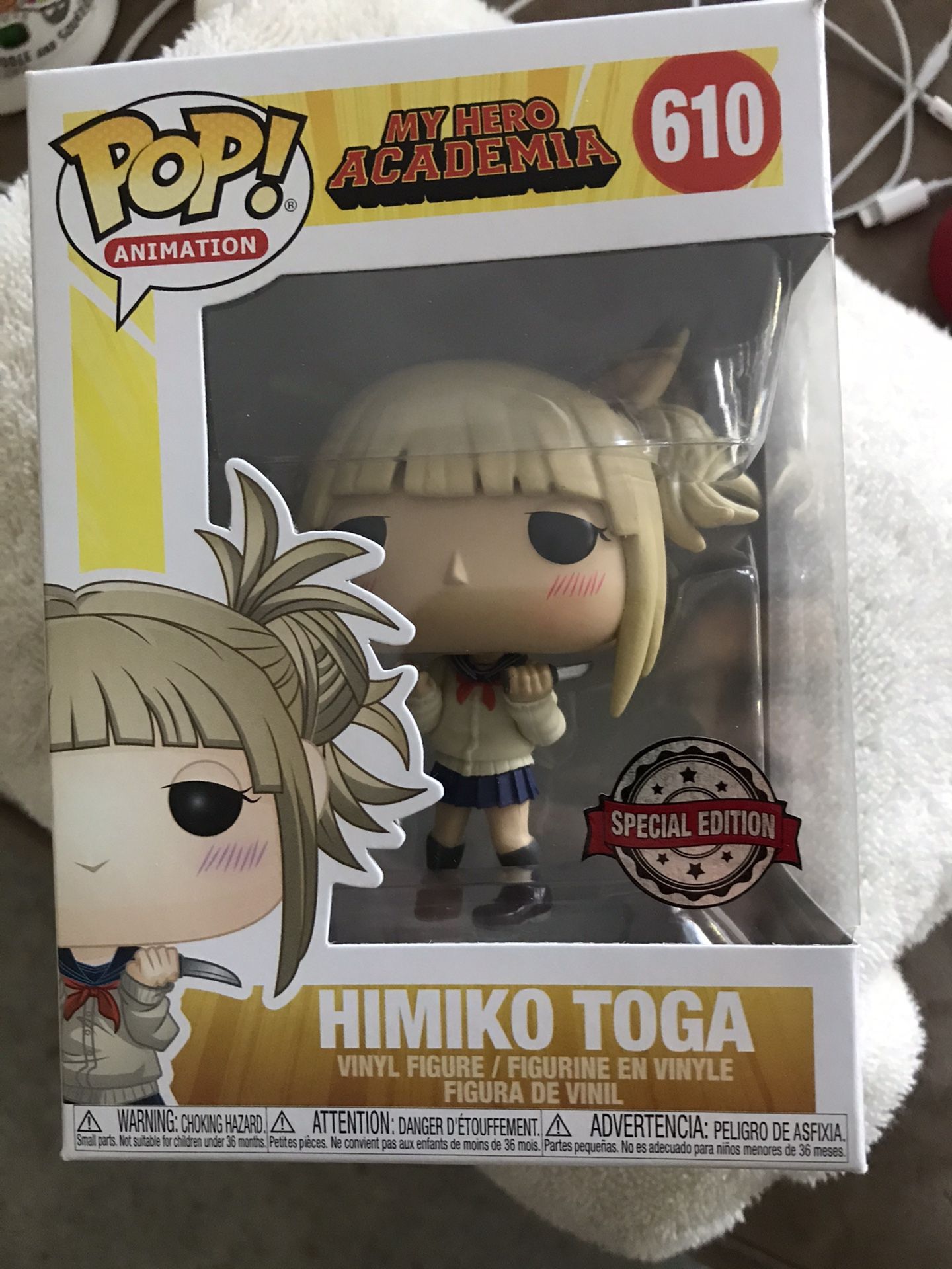 Funko pop exclusive my hero academia himiko toga