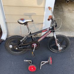 Kids Bike (Trainjng Wheels Included)