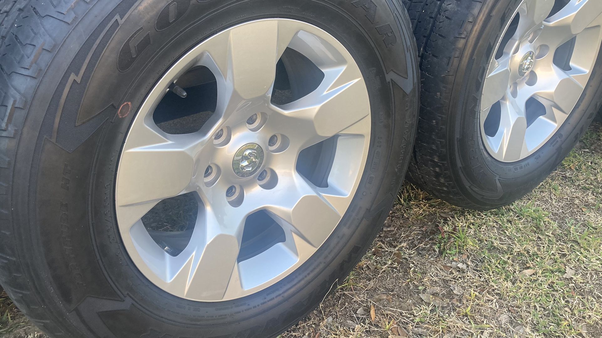 4 Rims , Tires and Chrom Lug nuts with lock key. for Sale in Kissimmee ...