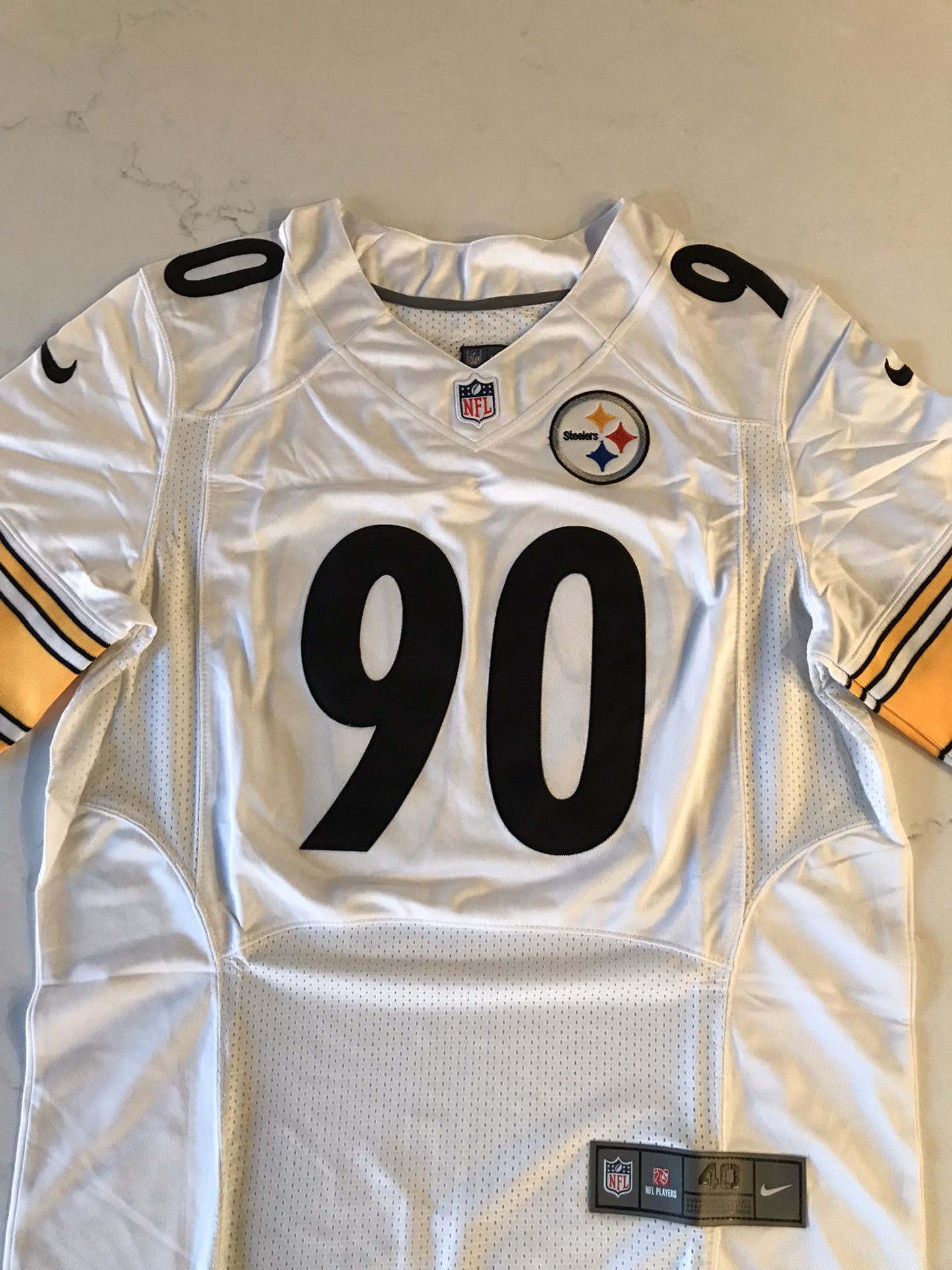 TJ Watt Authentic Pittsburgh Steelers Jersey Medium