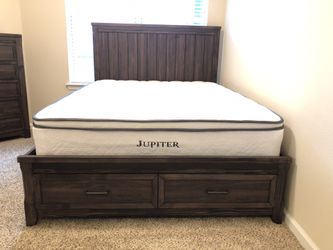 BRAND NEW COMPLETE BEDROOM SET WITH MATTRESS INCLUDED