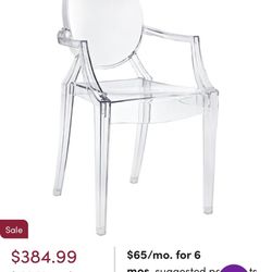 Katya Acrylic Armchair 
