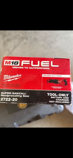 Milwaukee M18 Fuel Sawzall Brushless Cordless