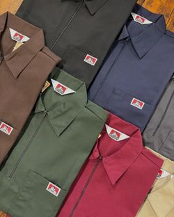 Ben Davis Short Sleeve - Work Shirts MEDIUM LARGE XXL