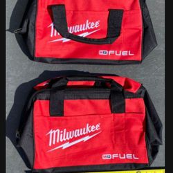 MILWAUKEE FUEL TOOL BAGS 2FOR30$ DRILLS BAG BOLSAS I HAVE DIFFERENT SIZES