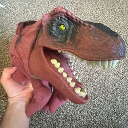 Vintage 1996 Jurassic Park The Lost World T-Rex Dinosaur Full Body Hand Puppet