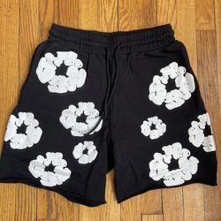 black Denim Tears Shorts 