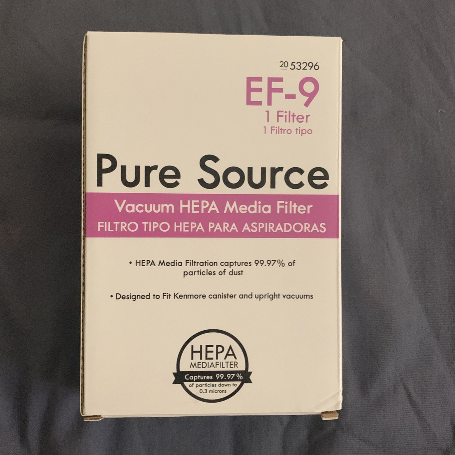 EF-9 Filter for Canister Vacuum