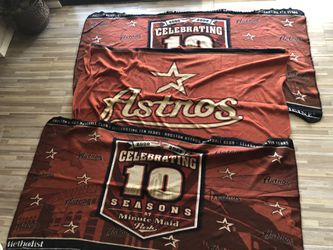 Vintage Houston Astros Fleece Blankets