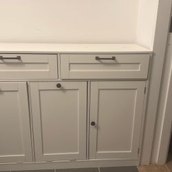 Double Tilt Out Laundry Hamper Cabinet
