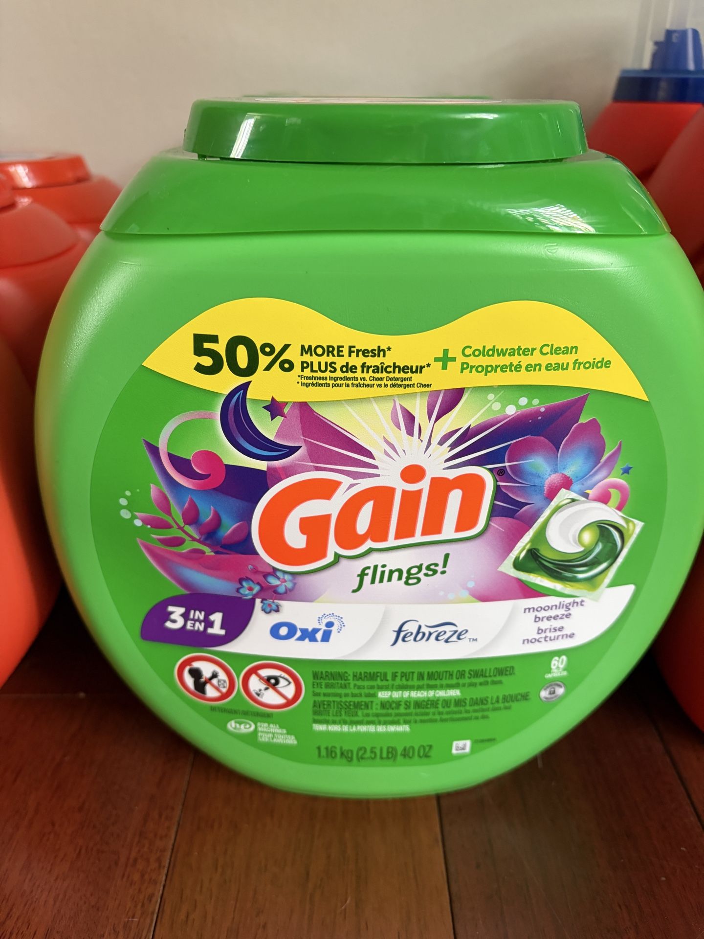 Gain pods $12/eqch(2 available )