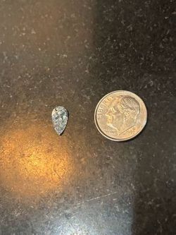 New Loose Certified 1.16 Carat Pear Cut Lab Diamond F VS1