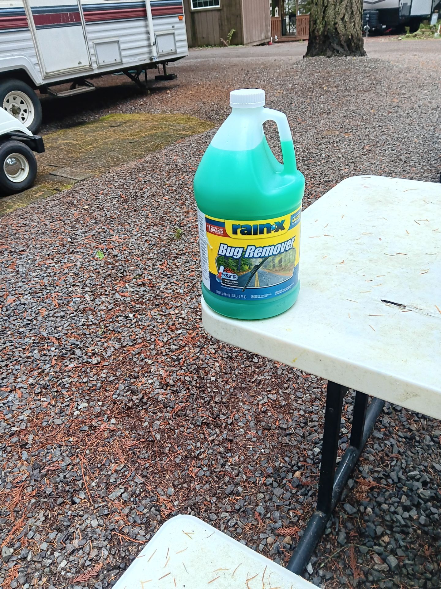1 gallon of RainX windshield fluid brand new