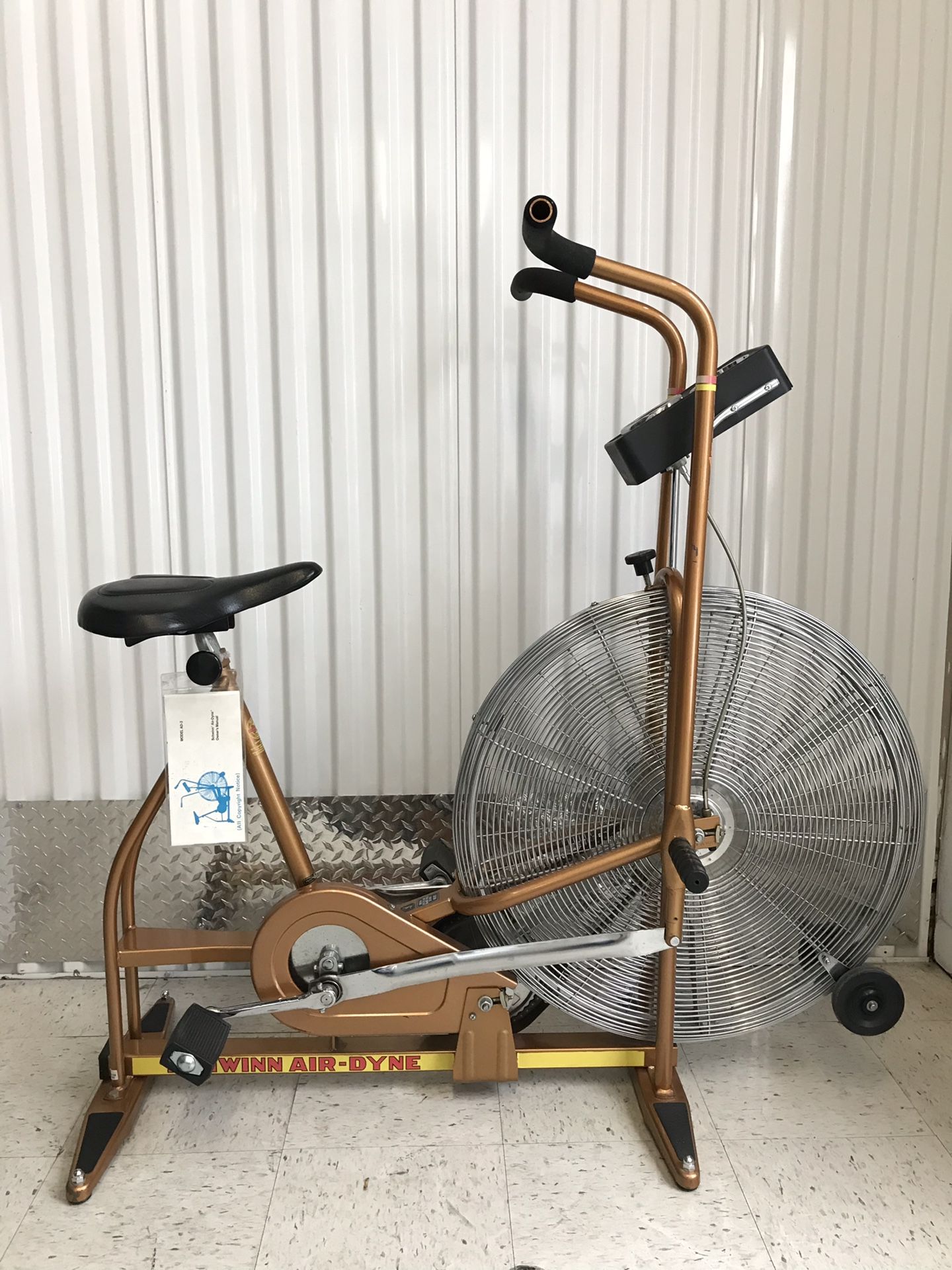 Vintage Schwinn Airdyne AD3 Upright Exercise Bike