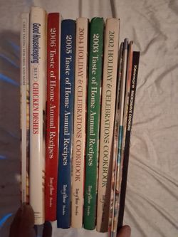 Lot of 9 Cookbooks Taste of Home and More